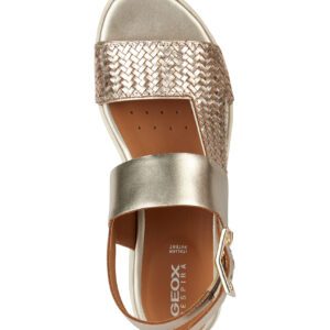 Geox Laudara D35MPB0CF6EC2012 Χρυσά Γυναικεία Πέδιλα