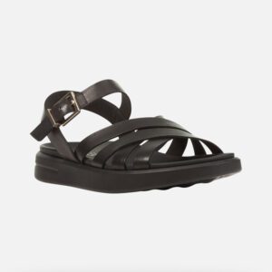 Geox Xand D35PAB 00043 C9999 Black Sandals for Women