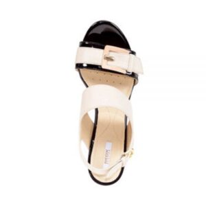 Geox Janira D82P6E 08502 C8616 Μπεζ Γυναικεία Πέδιλα SANDALS
