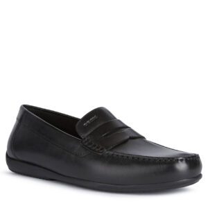Geox Ascanio U250WA 00043 C9999 Μαύρα Ανδρικά Μοκασίνια