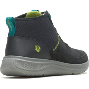 Hush Puppies Chukka HM02271-008 Μαύρα Ανδρικά Μποτάκια