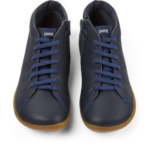 Camper Peu Cami 90019-112 Blue Ankle Boots for Kids