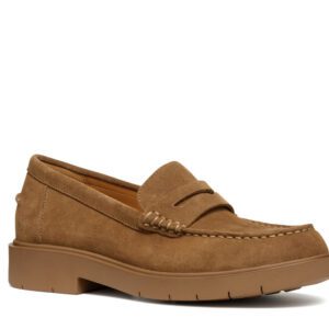 Geox Spherica D25QRA 00022 C6372 Brown Loafers for Women