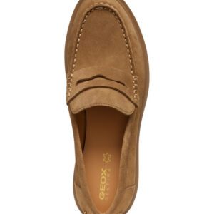 Geox Spherica D25QRA 00022 C6372 Brown Loafers for Women