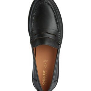Geox Spherica D25QRA 00043 C9997 Μαύρα Γυναικεία Μοκασίνια