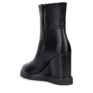 Geox Elidea D36VQB 00043 C9999 Μαύρα Γυναικεία Μποτάκια