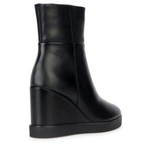 Geox Elidea D36VQB 00043 C9999 Μαύρα Γυναικεία Μποτάκια