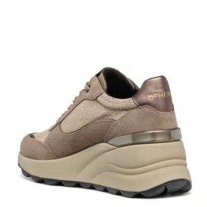 Geox Spherica D45WAA 0JS22 C6029 Μπεζ Γυναικεία Sneakers