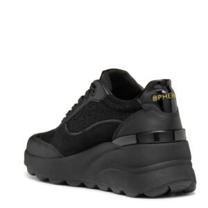 Geox Sperica D45WAA 0JS85 C9999 Black Sneakers for Women