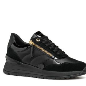Geox Desya D4600A 08522 C9999 Black Sneakers for Women