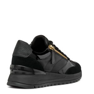 Geox Desya D4600A 08522 C9999 Black Sneakers for Women