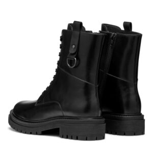 Geox Iridea D46HRB 00043 C9999 Black Ankle Boots for Women