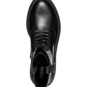 Geox Iridea D46HRB 00043 C9999 Black Ankle Boots for Women