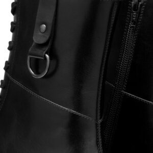 Geox Iridea D46HRB 00043 C9999 Black Ankle Boots for Women