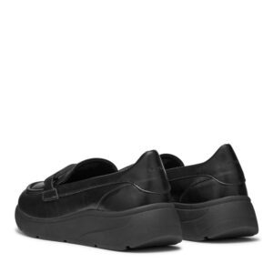 Geox Cristael D46MXB 000BC C9999 Black Loafers for Women