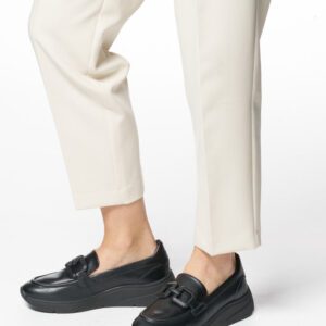 Geox Cristael D46MXB 000BC C9999 Black Loafers for Women