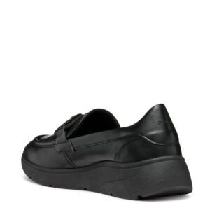 Geox Cristael D46MXB 000BC C9999 Black Loafers for Women