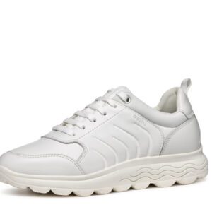 Geox Spherica D46NUB 08515 C1000 Λευκά Γυναικεία Sneakers