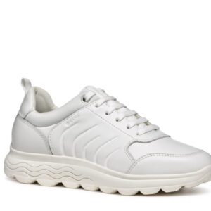 Geox Spherica D46NUB 08515 C1000 Λευκά Γυναικεία Sneakers