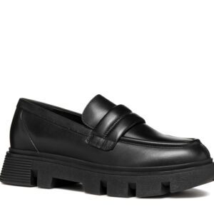 Geox Vilde D46UAC 00043 C9999 Black Loafers for Women