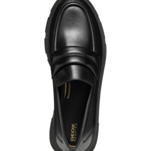 Geox Vilde D46UAC 00043 C9999 Black Loafers for Women