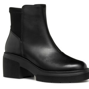 Geox Spherica D46WWA 04315 C9999 Μαύρα Γυναικεία Μποτάκια