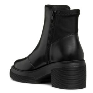 Geox Spherica D46WWA 04315 C9999 Μαύρα Γυναικεία Μποτάκια