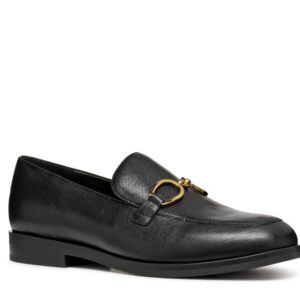 Geox Cloridie D46XGB 000TC C9999 Black Loafers for Women