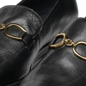 Geox Cloridie D46XGB 000TC C9999 Black Loafers for Women