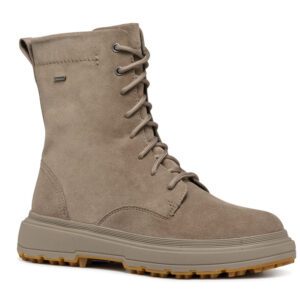 Geox Lamidie D46XME 00022 C6029 Μπεζ Γυναικεία Μποτάκια