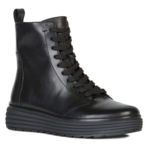 Geox Phaolae D94FDA 00043 C9999 Black Ankle Boots for Women