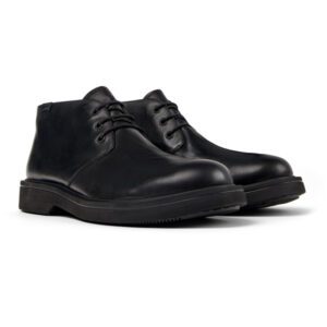 Camper Norman K300513-001 Black Ankle Boots for Men