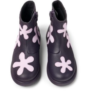 Camper Duet TWS K900374-001 Purple Ankle Boots for Kids