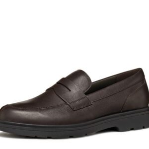 Geox Spherica U36D1A 00046 C6010 Brown Loafers fpr Men