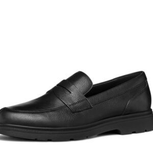 Geox Spherica U36D1A 00046 C9997 Black Loafers for Men