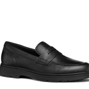 Geox Spherica U36D1A 00046 C9997 Black Loafers for Men