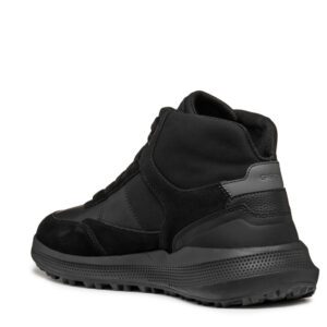 Geox PG1X U46E0A 02285 C9999 Black Ankle Boots for Men