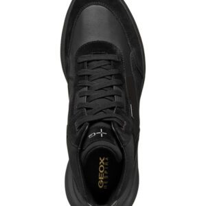 Geox PG1X U46E0A 02285 C9999 Black Ankle Boots for Men