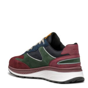 Geox Spherica U46HGA 00022 CA73X Μπορντό Ανδρικά Sneakers
