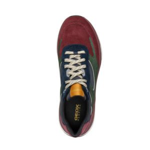 Geox Spherica U46HGA 00022 CA73X Μπορντό Ανδρικά Sneakers