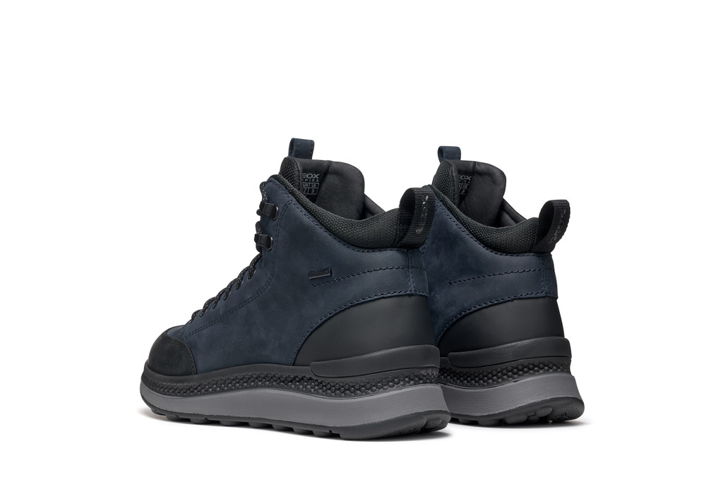 Geox Spherica U46HMA 0FFBC C0045 Blue Ankle Boots for Men