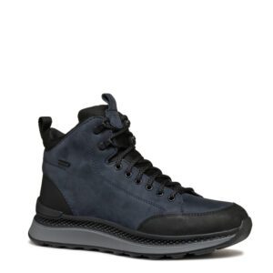 Geox Spherica U46HMA 0FFBC C0045 Blue Ankle Boots for Men