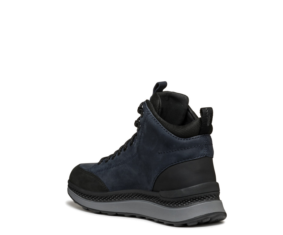 Geox Spherica U46HMA 0FFBC C0045 Blue Ankle Boots for Men