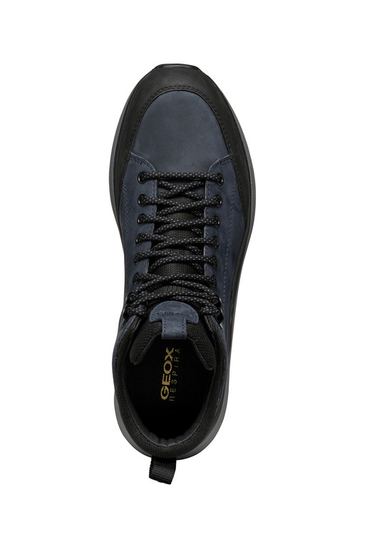 Geox Spherica U46HMA 0FFBC C0045 Blue Ankle Boots for Men