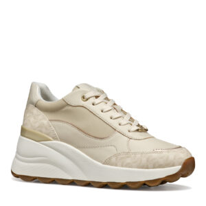 Geox Spherica D45WAA 08504 C1122 Μπεζ Γυναικεία Sneakers