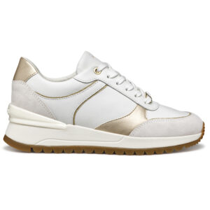 Geox Desya D5500A 08322 C1327 Λευκά Γυναικεία Sneakers
