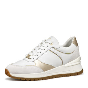 Geox Desya D5500A 08322 C1327 Λευκά Γυναικεία Sneakers
