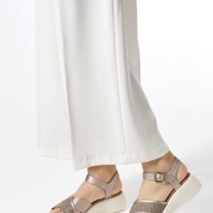 Geox Meliconia D550EG 0NFDS CB5A5 Μπεζ Γυναικεία Πέδιλα