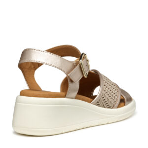 Geox Meliconia D550EG 0NFDS CB5A5 Μπεζ Γυναικεία Πέδιλα