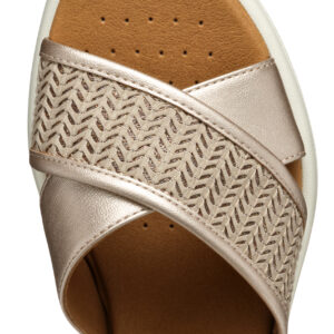 Geox Meliconia D550EG 0NFDS CB5A5 Μπεζ Γυναικεία Πέδιλα